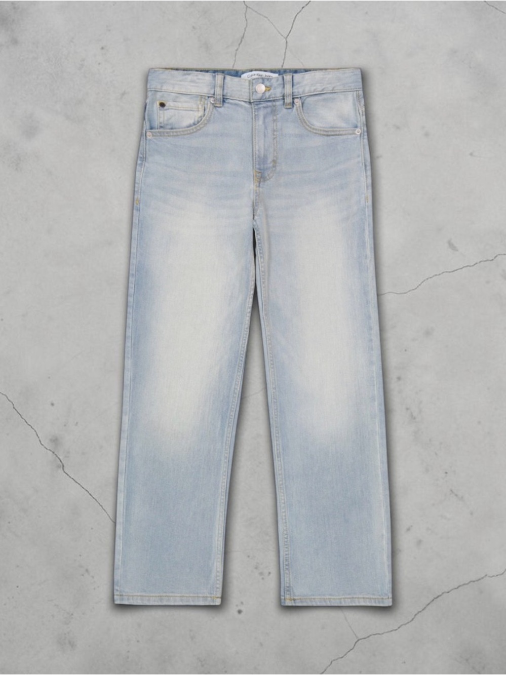 New Calvin Klein DALLAS Big Boys Loose Fit Denim Jeans US 8